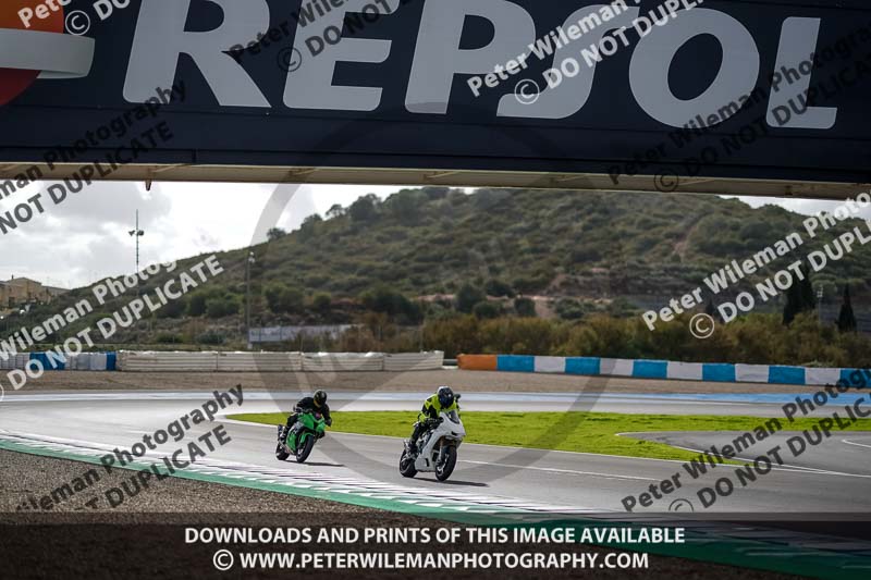 25 to 27th november 2017;Jerez;event digital images;motorbikes;no limits;peter wileman photography;trackday;trackday digital images
